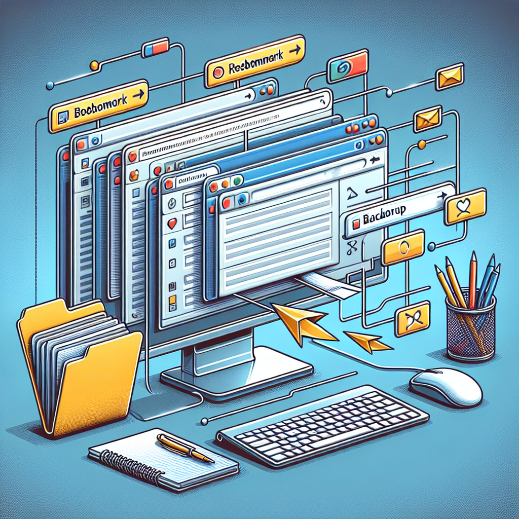 "Illustration of Firefox browser interface showing the bookmarks menu, highlighting options to retrieve deleted bookmarks from a backup."